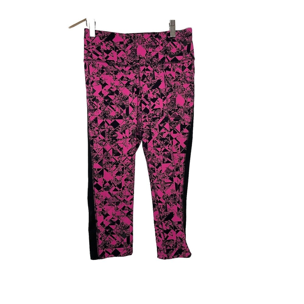 Nike Dri fit Hot Pink Printed Cropped Legging